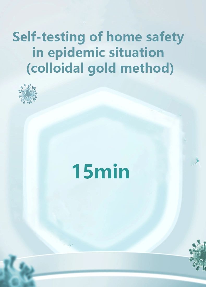 Antigen Rapid Diagnostic Test Kits Reagent Test Strip Colloidal Gold Method