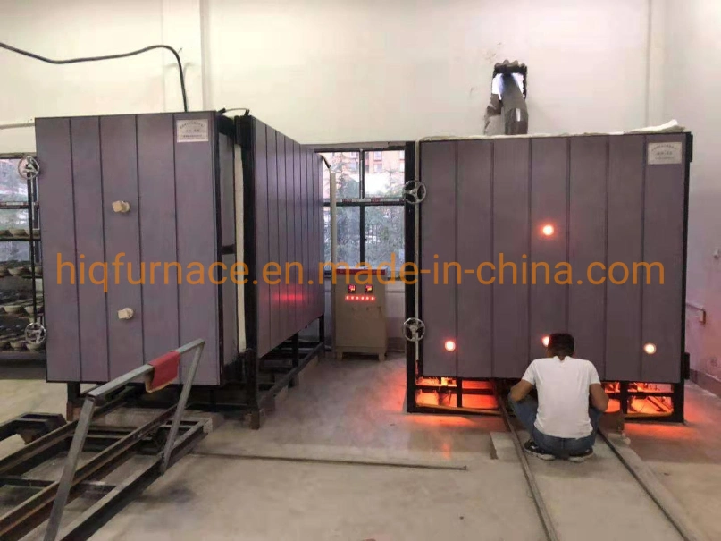 Trolley Furnace/Industrial Small Pottery Ceramic Kiln/Bottom Car Drying Oven, High Quality Muffle Furnace Chamber for Ceramic Fiber Pottery Kiln
