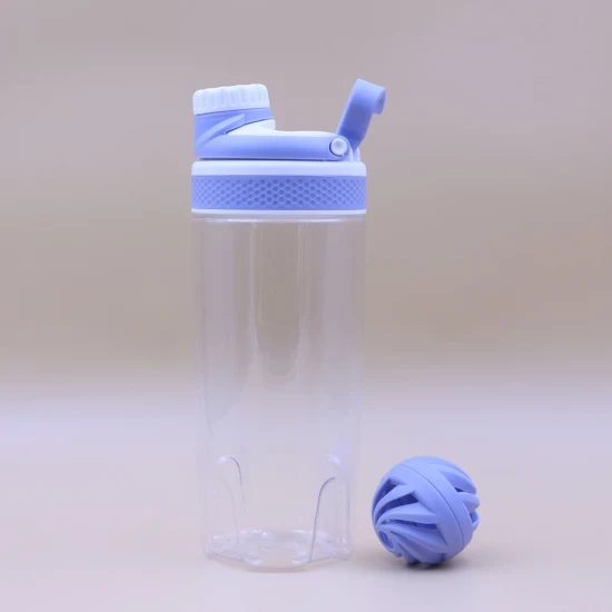 700ml protein shaker bottle water bottle with plastic sieve (KL